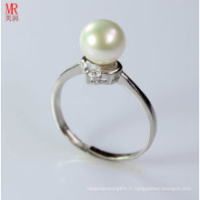 Bague Argent Perle (ER1608)